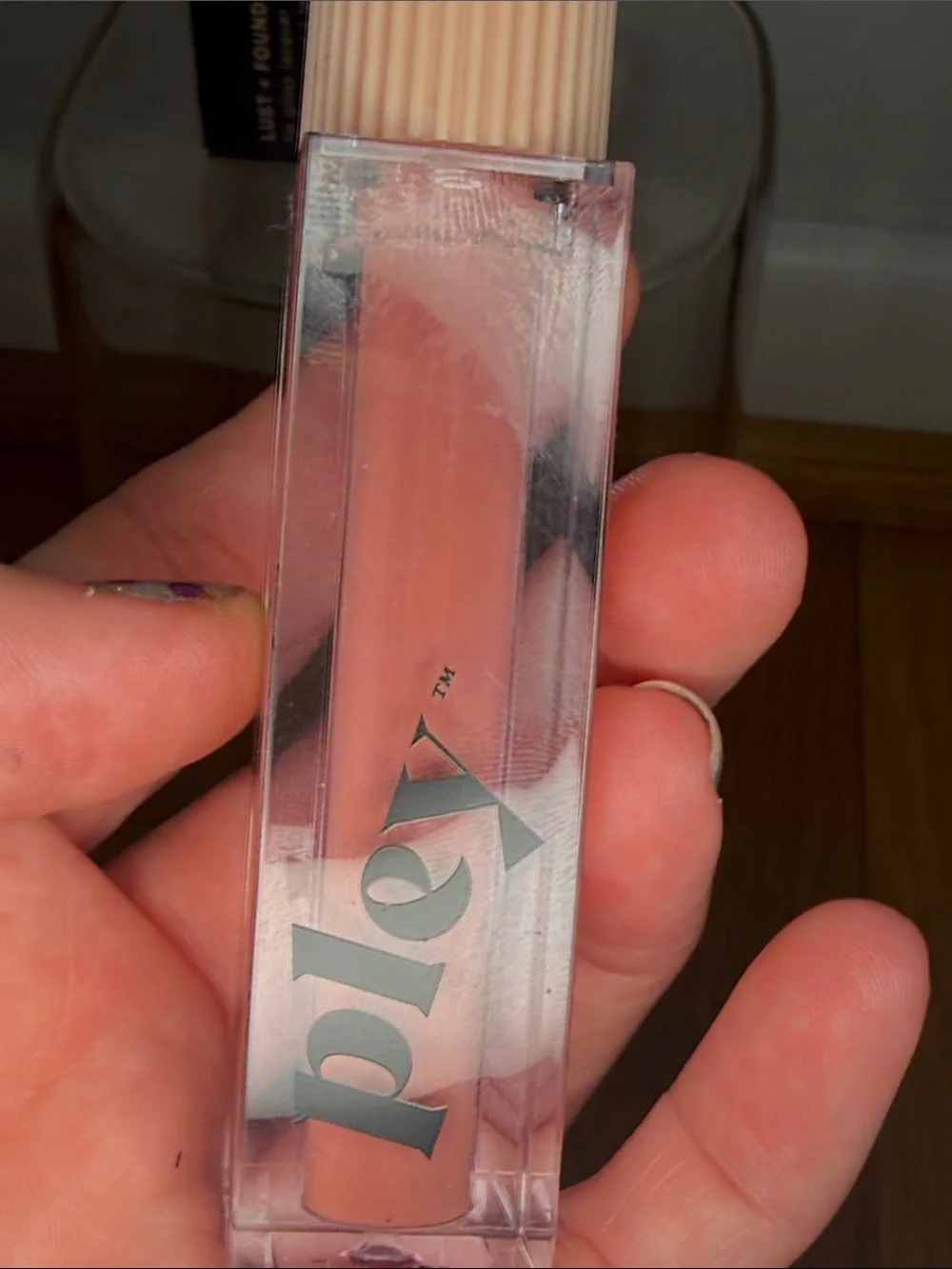 Pley Liquid Lip Gloss — Dusty Rose